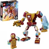 LEGO Marvel Super Heroes 76203 Marvel Armadura Robótica de Iron Man, Figura de Acción de los Vengadores, Juegos de construcción Figura de Acción de los Vengadores, Juego de construcción, 7 año(s), Plástico, 131 pieza(s), 116 g