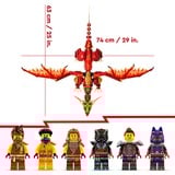 LEGO NINJAGO Dragón Fuente del Movimiento, Juegos de construcción Juego de construcción, 12 año(s), Plástico, 1716 pieza(s), 2,22 kg