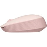 Logitech M171 Ratones, Ratón rosa, Ambidextro, Óptico, RF inalámbrico, Rosa