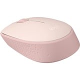 Logitech M171 Ratones, Ratón rosa, Ambidextro, Óptico, RF inalámbrico, Rosa