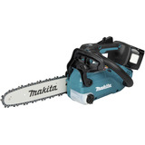 Makita Motosierra de batería con mango superior DUC258Z01, 18 Voltios azul/Negro