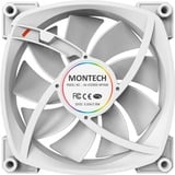 Montech AX120 PWM 120x120x25, Ventilador blanco