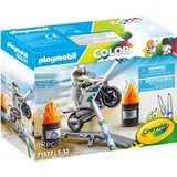 PLAYMOBIL Color Motocross Motocicleta, Juegos de construcción 