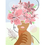 Ravensburger CreArt ART Collection Edición Lienzo - Flowers on my Mind, Pintura 