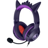 Razer Kraken Kitty V2 Pokémon Gengar Ed., Auriculares para gaming lila