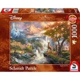 Schmidt Spiele Rompecabezas Thomas Kinkade: Disney Bambi, Puzzle 
