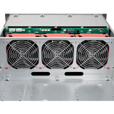 SilverStone SST-RM43-324-RS, Rack, caja de servidor negro/Rojo