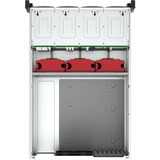 SilverStone SST-RM43-324-RS, Rack, caja de servidor negro/Rojo