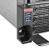 SilverStone SST-RM43-324-RS, Rack, caja de servidor negro/Rojo