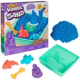 Spin Master Kinetic Sand - Set Sandbox: con Arenero, 454 g de Arena Mágica Azul y 4 Accesorios - Kit Manualidades Niños - Juguetes Niños 3 Años +, Juego de arena Kinetic Sand - Set Sandbox: con Arenero, 454 g de Arena Mágica Azul y 4 Accesorios - Kit Manualidades Niños - Juguetes Niños 3 Años +, Arena kinética infantil, 3 año(s), No tóxico, Azul