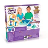 Spin Master Kinetic Sand - Set Sandbox: con Arenero, 454 g de Arena Mágica Azul y 4 Accesorios - Kit Manualidades Niños - Juguetes Niños 3 Años +, Juego de arena Kinetic Sand - Set Sandbox: con Arenero, 454 g de Arena Mágica Azul y 4 Accesorios - Kit Manualidades Niños - Juguetes Niños 3 Años +, Arena kinética infantil, 3 año(s), No tóxico, Azul