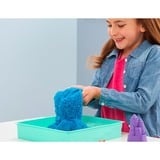 Spin Master Kinetic Sand - Set Sandbox: con Arenero, 454 g de Arena Mágica Azul y 4 Accesorios - Kit Manualidades Niños - Juguetes Niños 3 Años +, Juego de arena Kinetic Sand - Set Sandbox: con Arenero, 454 g de Arena Mágica Azul y 4 Accesorios - Kit Manualidades Niños - Juguetes Niños 3 Años +, Arena kinética infantil, 3 año(s), No tóxico, Azul