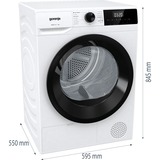 gorenje DHNE82, Secadoras con bomba de calor blanco/Negro