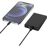 Ansmann Powerbank 10000 mAh PB222PD, Banco de potencia negro
