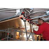 BESSEY 2x sargento de una mano EZS11-4 SET, Gato negro/Rojo