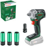 Bosch Atornillador de impacto a batería UniversalImpactDrive 18V-350 solo, Tornillo de percusión verde