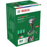 Bosch Atornillador de impacto a batería UniversalImpactDrive 18V-350 solo, Tornillo de percusión verde