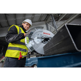 Bosch Sierra de corte para metal inalámbrica GCD 18V-355 Professional solo, 18 Voltios, Sierras de corte a inglete y a bisel azul