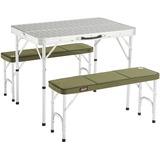 Coleman Pack-Away Table for 4, Conjunto aluminio/Verde