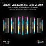 Corsair DIMM 32 GB DDR5-6000 (2x 16 GB) Kit Dual, Memoria RAM negro