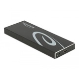 DeLOCK 42003 caja para disco duro externo Caja externa para unidad de estado sólido (SSD) Negro M.2, Caja de unidades negro, Caja externa para unidad de estado sólido (SSD), M.2, Serial ATA III, 6 Gbit/s, Conexión USB, Negro