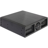 DeLOCK Marco intercambiable de 5.25″ para 4 x 2.5″ SATA HDD / SSD, Chasis intercambiable negro