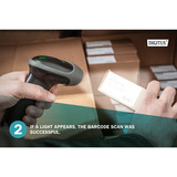 Digitus 1D 2D Desktop USB Barcode Scanner, Escáner de código de barras negro