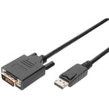 Digitus Cable adaptador DisplayPort > DVI-D negro