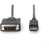 Digitus Cable adaptador DisplayPort > DVI-D negro