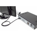Digitus DB-330123-010-S, Cable negro