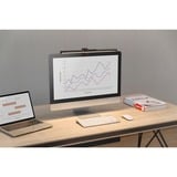 Digitus Lámpara LED para monitor con sujeción de pinza, Luz de LED negro