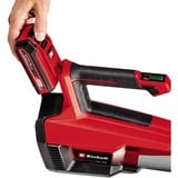 EINHELL GP-LB 18/200 200 kmh, Soplador de hojas rojo/Negro, Soplador manual, 200 kmh, 670 m³/h, Negro, Rojo, Plata, Batería, 2,16 kg