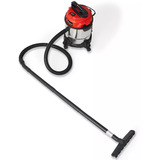 EINHELL TC-VC 1812/1 S, Aspiradora en húmedo y en seco rojo/Acero fino
