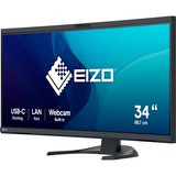 EIZO FlexScan EV3450XC-BK pantalla para PC 86,6 cm (34.1") 3440 x 1440 Pixeles UltraWide Quad HD LED Negro, Monitor LED negro, 86,6 cm (34.1"), 3440 x 1440 Pixeles, UltraWide Quad HD, LED, 5 ms, Negro
