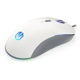 ENDORFY GEM Plus Onyx White, Ratones para gaming blanco/Gris