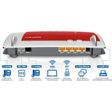 FRITZ! Box 7430 reacondicionado, Router blanco/Rojo