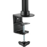 HAGOR 8706 soporte para monitor 68,6 cm (27") Negro Escritorio, Soporte de monitor negro, Abrazadera, 10 kg, 38,1 cm (15"), 68,6 cm (27"), 100 x 100 mm, Negro