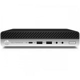 HP EliteDesk 800 G4 DM reacondicionado, Mini-PC  negro/Plateado