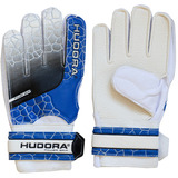 HUDORA Guantes de portero para niños, azul, Talla S azul/blanco