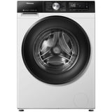 Hisense WD3S8043BW3 lavadora-secadora Independiente Carga frontal Blanco, Secadora de ropa blanco/Negro, Carga frontal, Independiente, Blanco, Izquierda, Gris, Botones, Giratorio