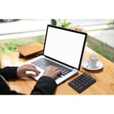 Kensington Teclado numérico con cable negro, USB, 21, Portátil/PC, Negro