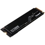 Kingston KC3000 M.2 2048 GB PCI Express 4.0 3D TLC NVMe, Unidad de estado sólido negro, 2048 GB, M.2, 7000 MB/s