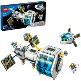 LEGO 60349 City Estación Espacial Lunar, Set de Juguetes Espaciales, Juegos de construcción Set de Juguetes Espaciales, Juego de construcción, 6 año(s), Plástico, 500 pieza(s), 980 g