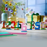 LEGO Números de cumpleaños, Juegos de construcción Juego de construcción, 6 año(s), Plástico, 281 pieza(s), 385 g