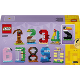 LEGO Números de cumpleaños, Juegos de construcción Juego de construcción, 6 año(s), Plástico, 281 pieza(s), 385 g