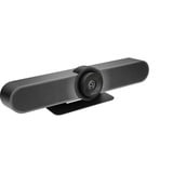Logitech MeetUp sistema de video conferencia, Webcam negro, 4K Ultra HD, 30 pps, 120°, Negro