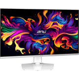 MSI MPG 321URXWDE QD-OLED pantalla para PC 80 cm (31.5") 3840 x 2160 Pixeles 4K Ultra HD Blanco, Monitor de gaming blanco, 80 cm (31.5"), 3840 x 2160 Pixeles, 4K Ultra HD, QD-OLED, 0,03 ms, Blanco