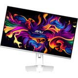 MSI MPG 321URXWDE QD-OLED pantalla para PC 80 cm (31.5") 3840 x 2160 Pixeles 4K Ultra HD Blanco, Monitor de gaming blanco, 80 cm (31.5"), 3840 x 2160 Pixeles, 4K Ultra HD, QD-OLED, 0,03 ms, Blanco