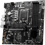 MSI PRO B760M-P, Placa base negro