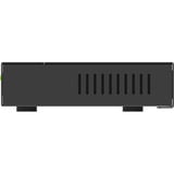 Netgear GS305Pv3 No administrado Gigabit Ethernet (10/100/1000) Energía sobre Ethernet (PoE) Negro, Interruptor/Conmutador negro, No administrado, Gigabit Ethernet (10/100/1000), Bidireccional completo (Full duplex), Energía sobre Ethernet (PoE), Montaje de pared
